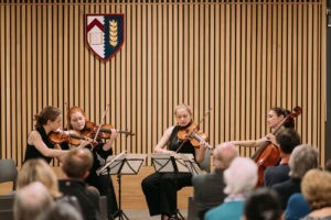 A concert in the Hub