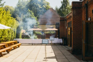 BBQ on the patio