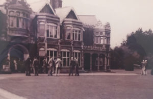 Bletchley Park house exterior during the war years