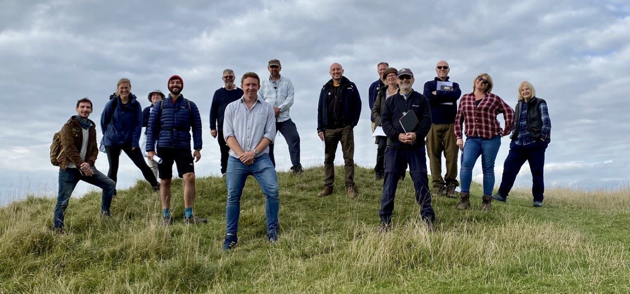 Members of the MSc in Applied Landscape Archaeology