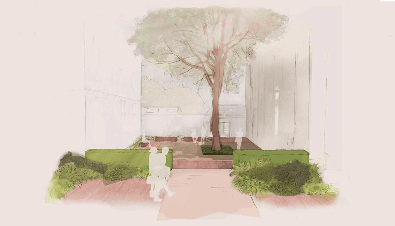 courtyard entrance