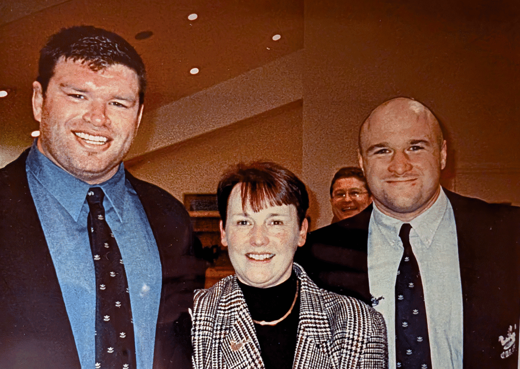 Ray Lehner with Kate Tiller and Kevin Tkachuk