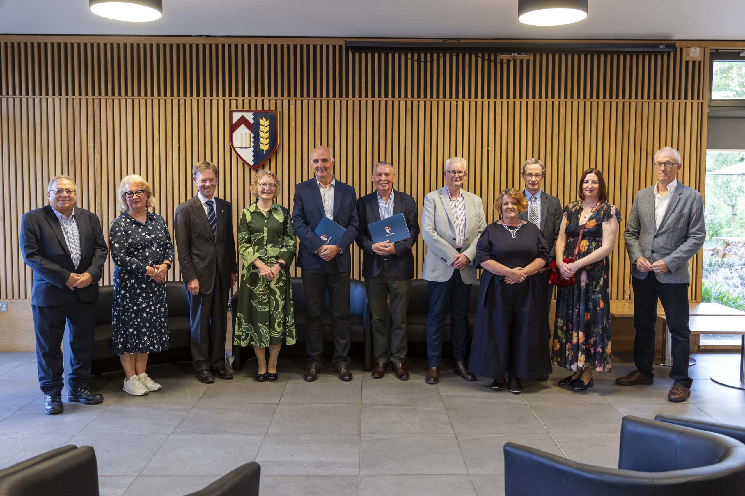 Nigel Mason Award panel of judges and winners