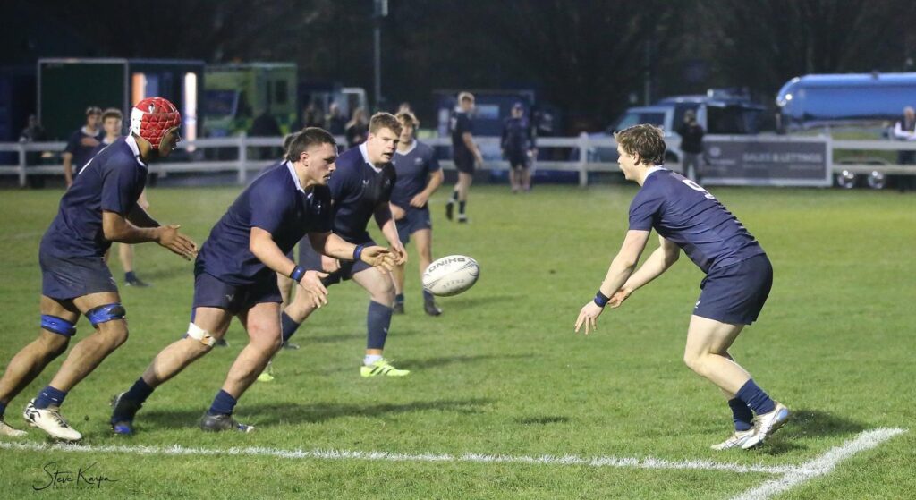 John Belcher-Heath on the pitch